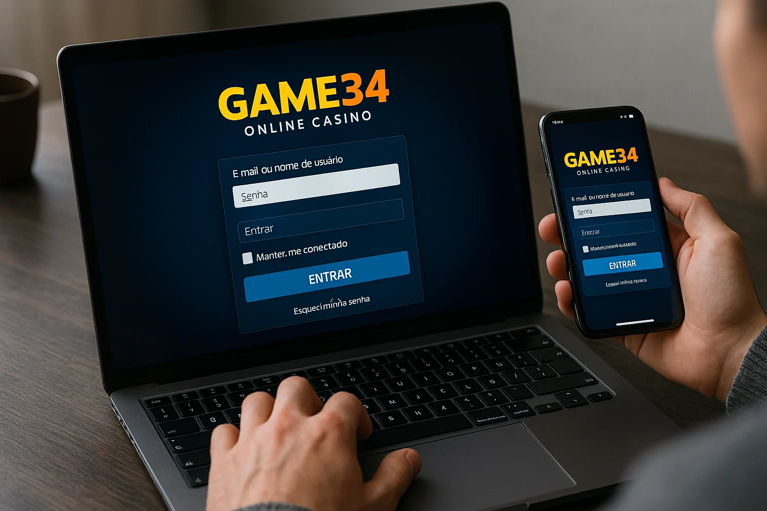 Registro na GAME34 Garante Acesso a uma Vasta Seleção de jogo